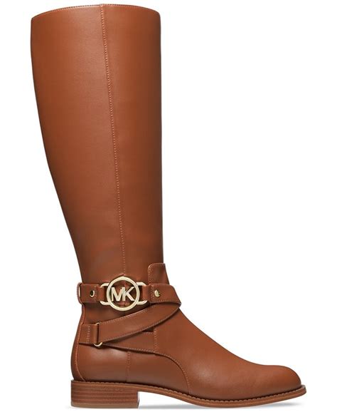 michael michael kors women's rory hardware strap riding boots